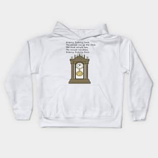 hickory dickory dock Kids Hoodie